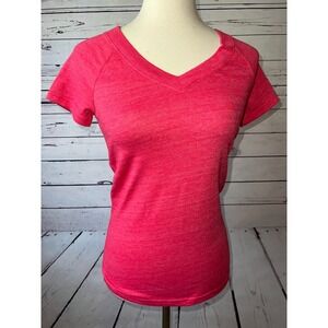 NWT Adidas short sleeve tee shirt size Small Womens T-Shirt Pink Barbiecore